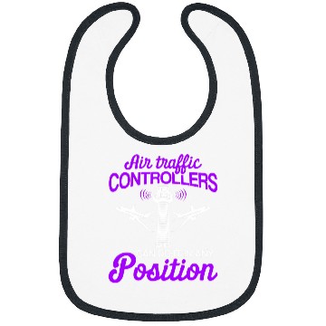 Discover Air Traffic Controller ATC Flight Control 12 Bibs