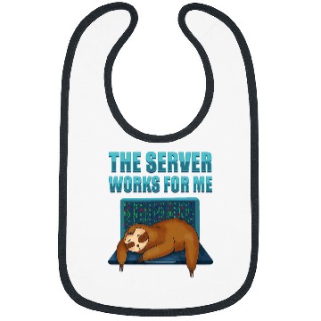 Discover Sloth Pet Coder Developer Coding Software Engineer Sloth Programmer Bibs