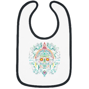 Discover Aztec God Magic Pagan Gothic Inca Maya Halloween 11 Bibs