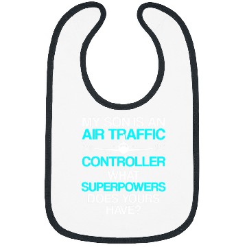 Discover Air Traffic Controller ATC Flight Control 5 Bibs