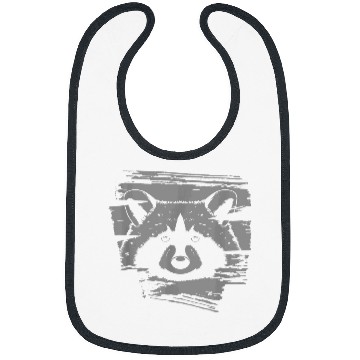 Discover Raccoon Pet Trash Panda 5 Bibs