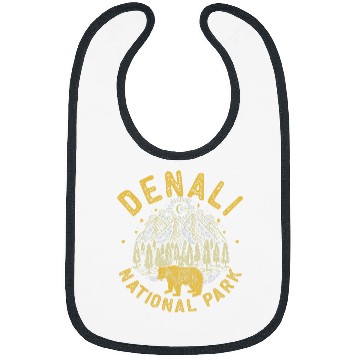 Discover Bear Pet Denali National Park US Alaska Nature reserve Denali Bear 3 Bibs