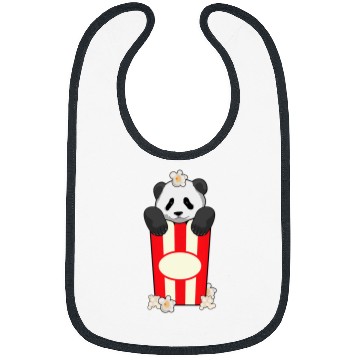 Discover Panda Pet Popcorn Bibs
