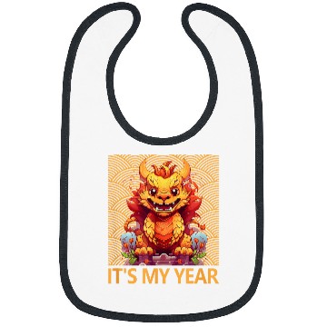 Discover Dragon Pet It s My Year Of The Dragon Happy New Year Matching Bibs