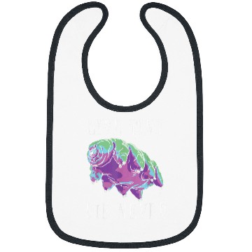 Discover Bear Pet Live Tiny Die Never Water Bear Graphic Tardigrade Science Bibs