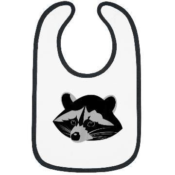 Discover Raccoon Pet Funny Trash Panda Cute Sweet Animal Lover Bibs
