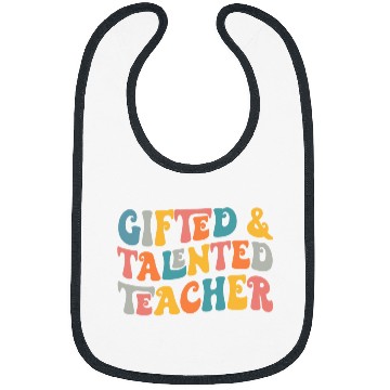 Discover Gifted Talented Teacher Appreciation Back to School Bibs