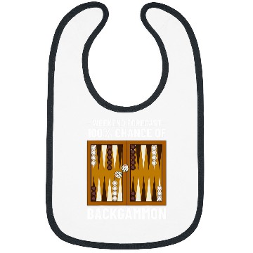 Discover Backgammon Board Game Player Rules Bibs