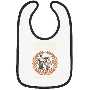 Discover 5th Annual 1km Fun Run Lets Not Overdo It Funny Vintage Bibs