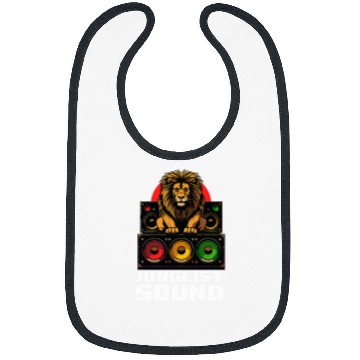 Discover Lion Pet Junglist Drum And Bass Lion DnB Bibs