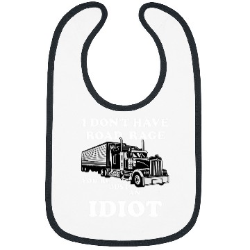 Discover Mens Funny Trucker Design Big Rig Trucking Truck Driver Bibs