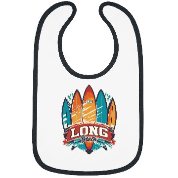 Discover FIVE vintages SURFBOARDS Long Beach MS Bibs