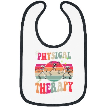 Discover Retro vintages Physical Therapy Funny Physical Therapist Bibs