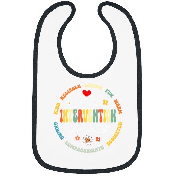 Discover Intervention Teacher Team Early Intervention Specialist Bibs