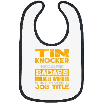 Discover Sheet Metal Worker For Men Funny Tin Knocker Gift Bibs