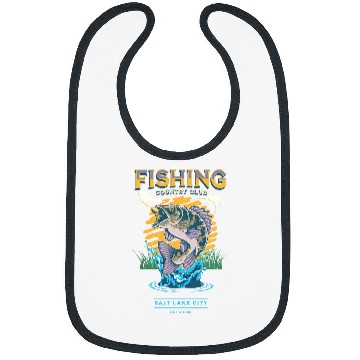 Discover Fishing country club Bibs