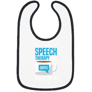 Discover Coffee Fun Speech Therapy Speech Language Pathologist Bibs