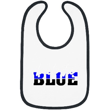Discover Back The Blue Support Local Law Enforcement Thin Blue Line Bibs