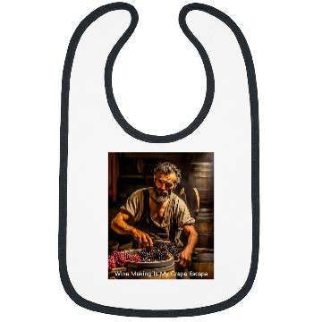 Discover Wines Fun Making Is My Grape Escape Bibs