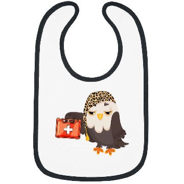 Discover Owl Pet Night Shift Nursing healthcares nurses Week Work Owl Leopard Bibs