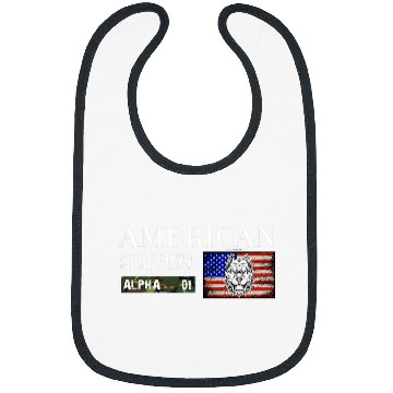 Discover American Stafford Staff Bulldog Battle Dog Bibs
