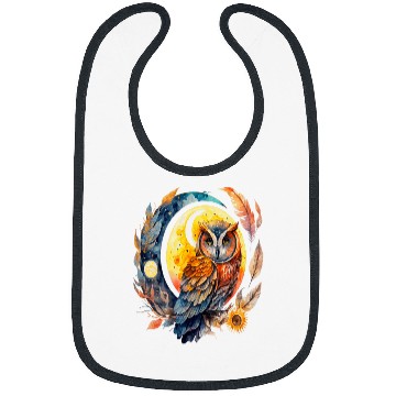 Discover Owl Pet Night Bird Eagle Owl Barn Owl Wisdom Mouse 71 Bibs