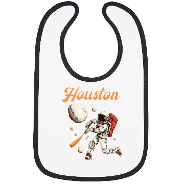 Discover Retro vintages Houston Texas Baseball Astronaut Crush City Bibs
