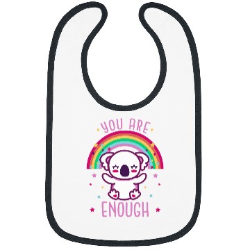 Discover Koala Pet You Are Enough Cute Koala Inspirational Bibs