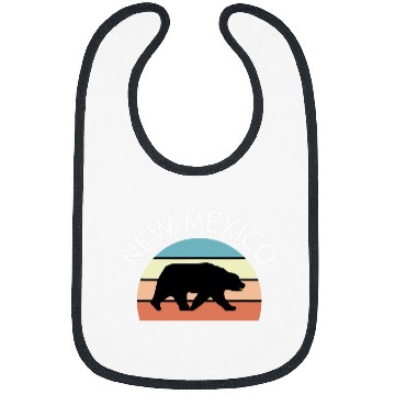 Discover Bear Pet New Mexico Bear Bibs