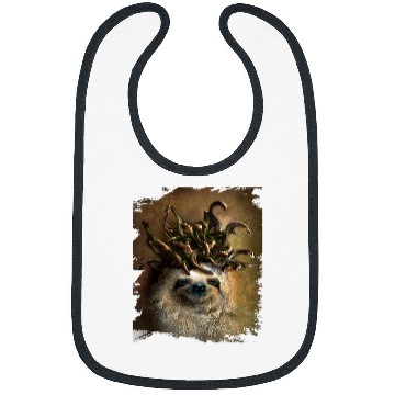 Discover Sloth Pet Evil Slothdusa Medusa Sloth Bibs