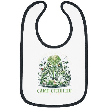 Discover Camp Cthulhu Cosmic Horror Camping Cthulhu 2 Bibs