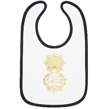 Discover Buddha Mandala Spiritual Art Buddhism Buddhist Zen Yoga Bibs