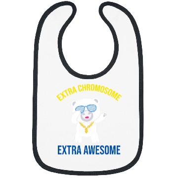 Discover Bear Pet Extra Chromosome Extra Awesome Bear Down Syndromes Awareness Bibs