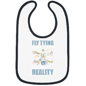 Discover Brook Trout Fishing Fish Fly Fishing Dry Fisherman Fly Tying 1 Bibs