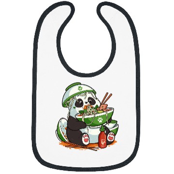 Discover Panda Pet Funny Vietnamese Pho Noodle Soup Panda Bear Eating Pho Soup Bibs