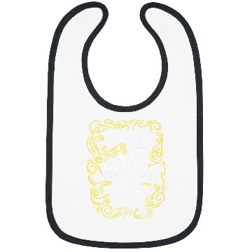 Discover Coffee Fun CF Coffee and Coloring Slim Fit Bibs