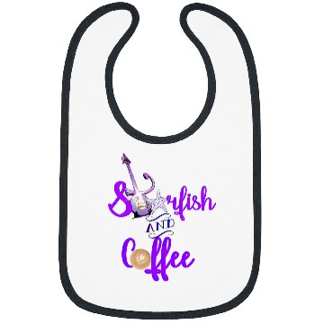 Discover Coffee Fun Starfish Coffee Maple Syrup Jam 2 Bibs