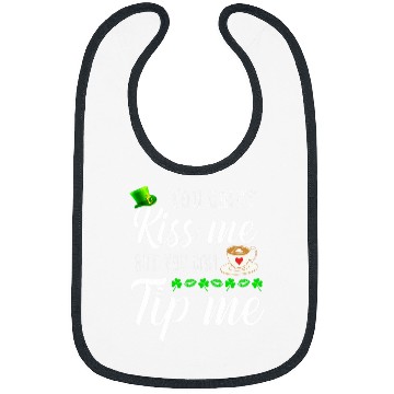 Discover Coffee Fun St Patricks Day Coffee Waitress Waiter Tips Bibs