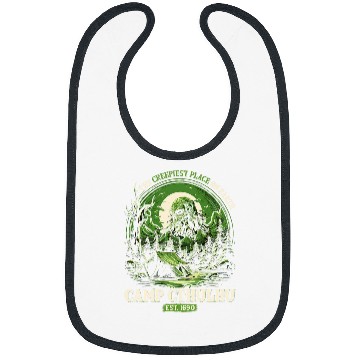 Discover Camp Cthulhu Cosmic Horror Camping Cthulhu 4 Bibs