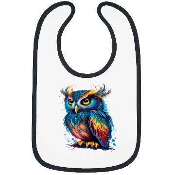 Discover Owl Pet Night Bird Eagle Owl Barn Owl Wisdom Mouse 14 Bibs