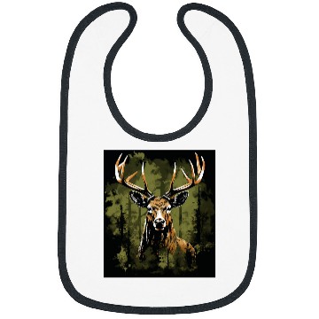 Discover Camo USA Deer Buck Camouflage Hunting Hunter Bibs
