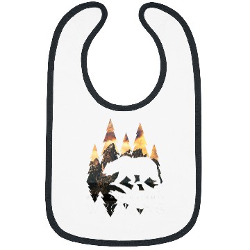 Discover Bear Pet Wyoming Grand Tetons Teton Wilderness Bear Wyoming Bibs