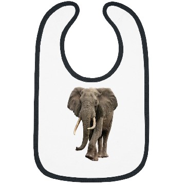 Discover Elephant Pet Large African Grey Elephant With Tusks Bibs
