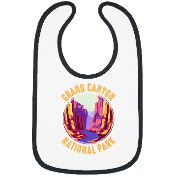 Discover Grand Canyon National Park Hiking Travel Wandering Design Bibs