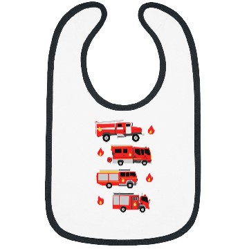 Discover Firefighter Job vehicles for boys Bibs