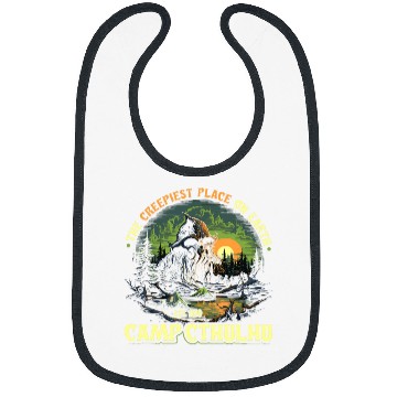 Discover Camp Cthulhu Cosmic Horror Camping Cthulhu Bibs
