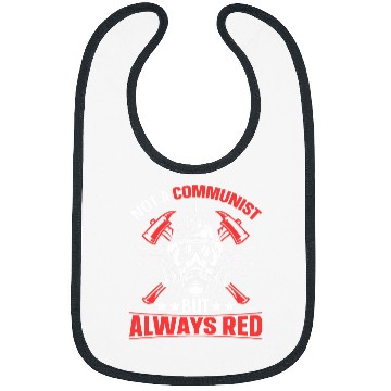 Discover Firefighter Job Volunteer Fireman Not a Communist Firefighter Bibs