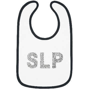 Discover Leopard Speech Language Pathologist Speech Therapist Bibs