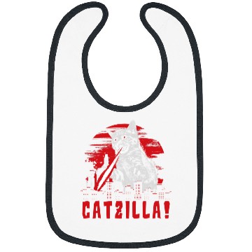 Discover Beware Catzilla Laser Cat Bibs