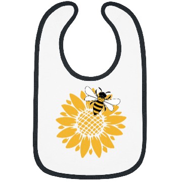 Discover Bumblebee Sunflower Springtime Save The Bees Honeybee Bibs